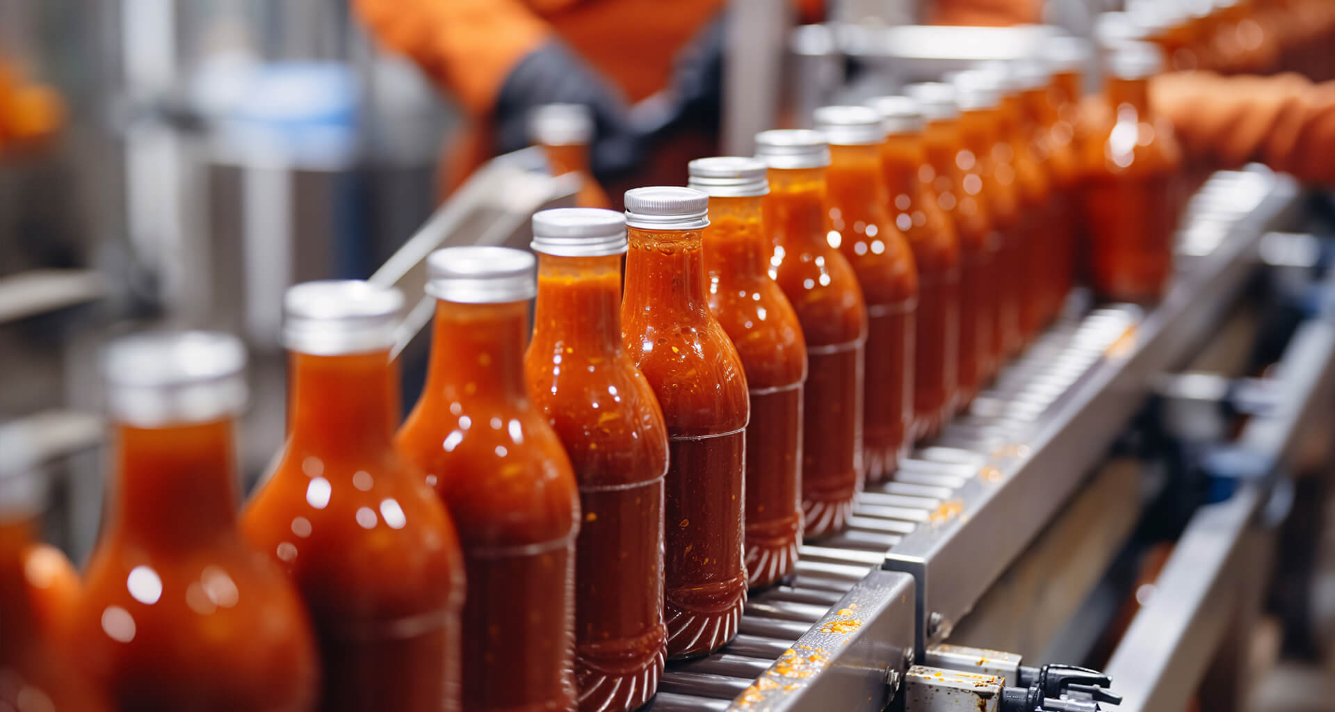 Sauces, oil, vinegar
