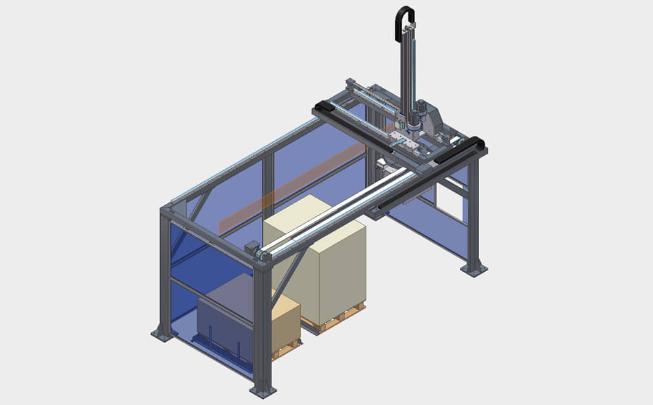 Pallet Packaging Machines - Confezionatrice Pallet - Tron -DM Pack